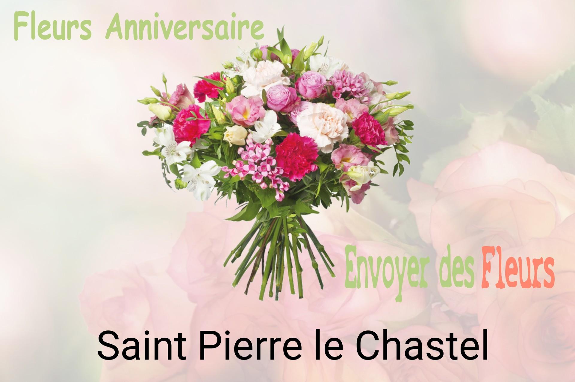 Bouquet de fleurs d’anniversaire livré à Saint-Pierre-le-Chastel