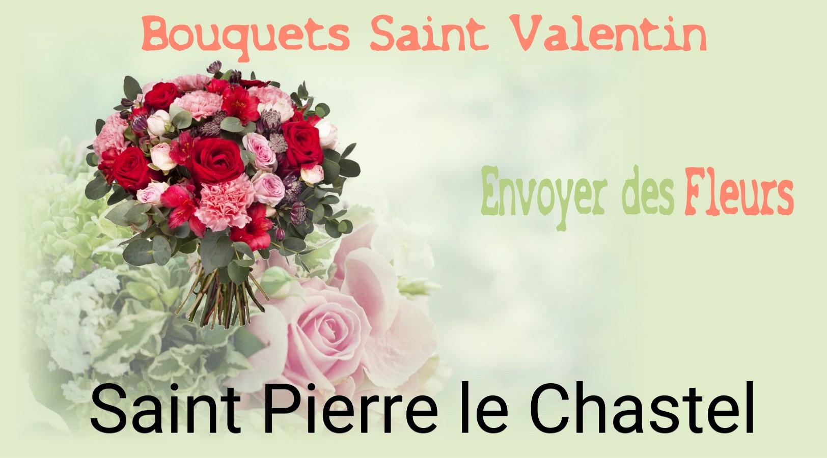 Roses de Saint-Valentin livrées à Saint-Pierre-le-Chastel